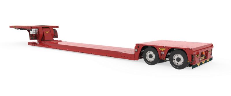 2-axle PL2 chalet low loader