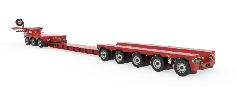 3+5 PL2 HD dolly low loader (center beam)