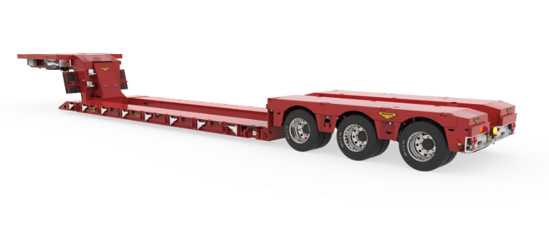 3-axle low loader