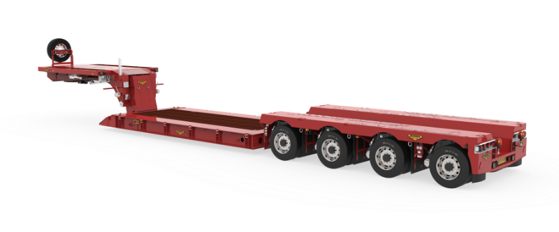 4-axle PL2 HD low loader