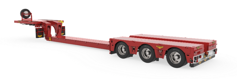 3-axle SL2 agri low loader 