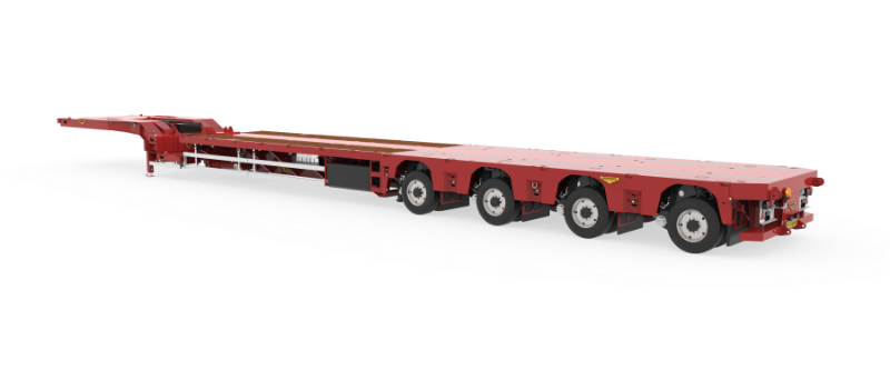 4-axle Quatro Blade Trailer