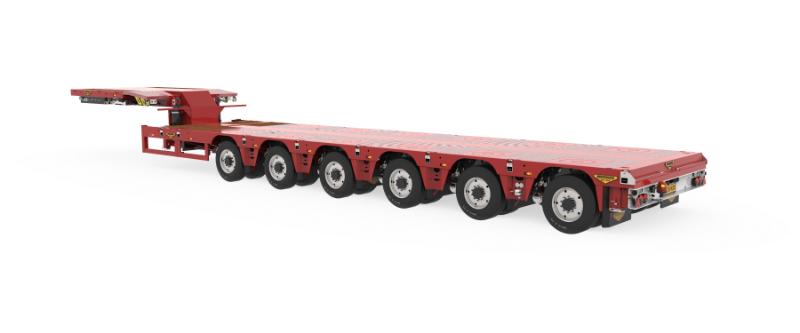 6-axle PL2 semi low loader 