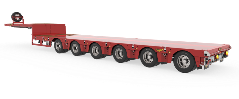 6-axle SL2 semi low loader